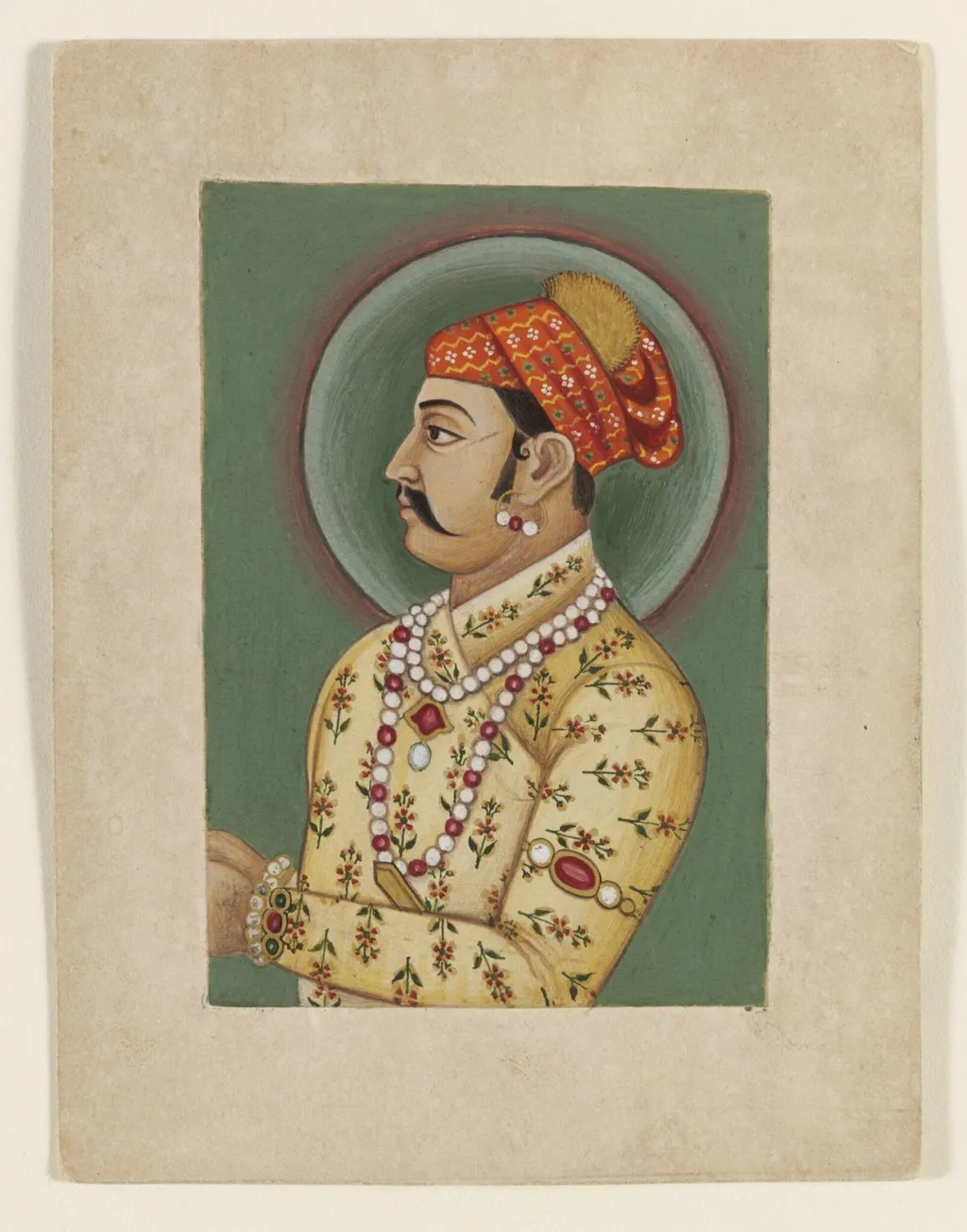 Ram Singh I, by Ram Gopal, paint, 1850