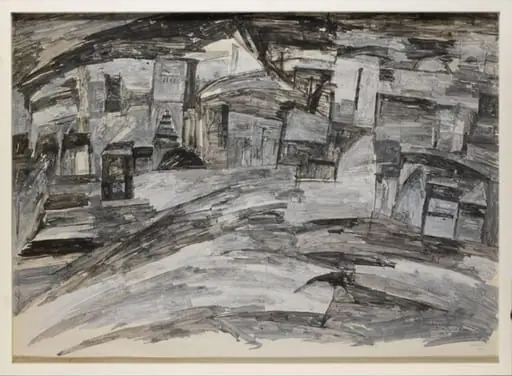 Untitled, by Ram Kumar