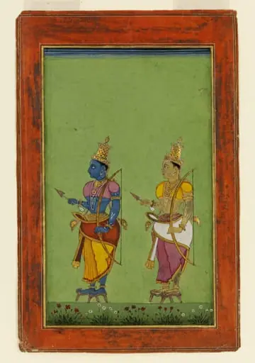 Rama and Lakshmana