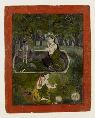 Rama, Sita and Lakshmana