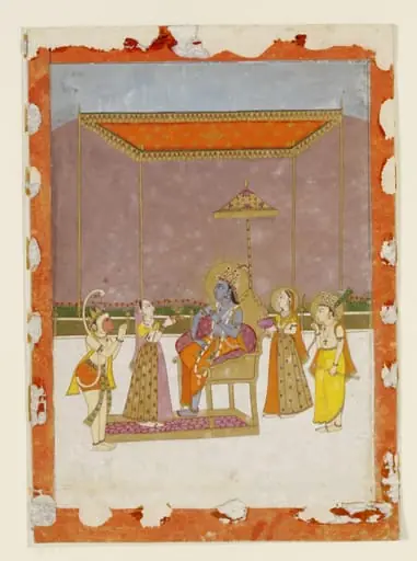 Rama, Sita, Lakshman and Hanuman