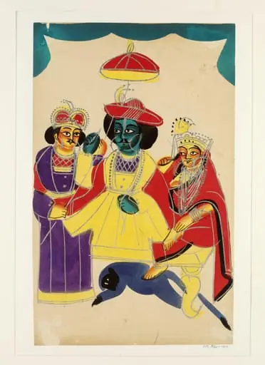 Rama, Sita, Lakshmana and Hanuman
