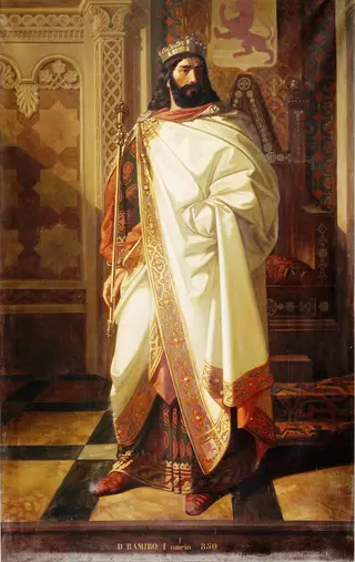 Ramiro I rey de Asturias