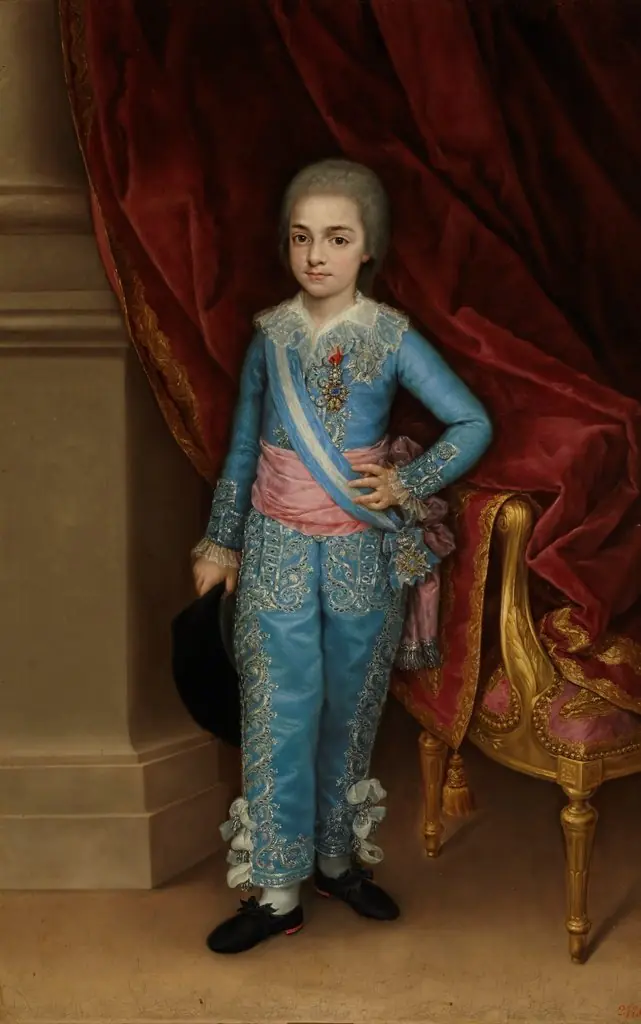 Ferdinand VII as a Boy, by Ramón Bayeu