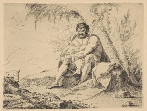 John the Baptist and the Lamb, by Ramón Bayeu