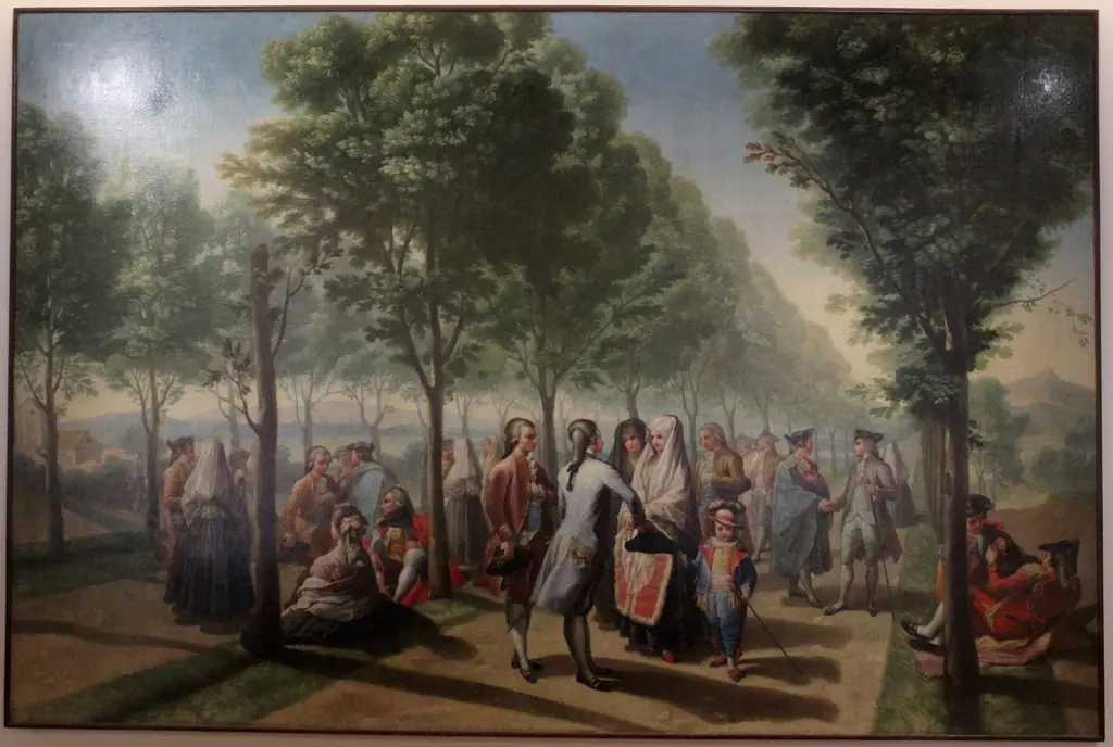 The Paseo de las Delicias Madrid
