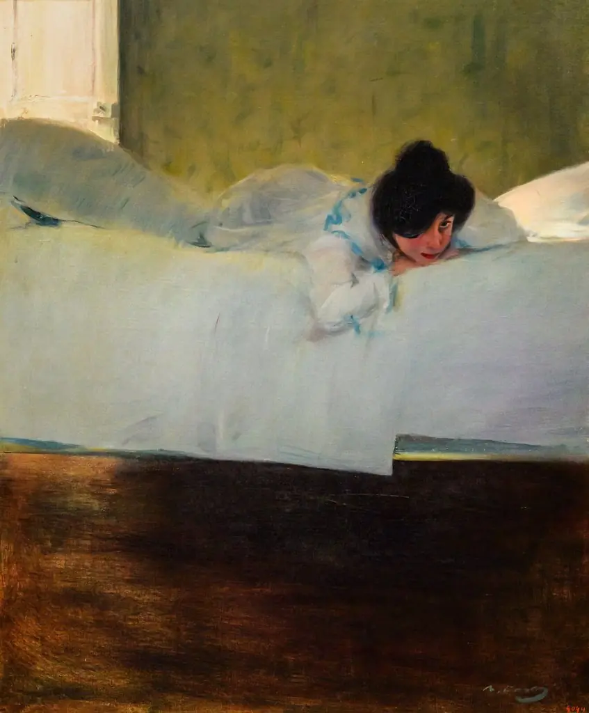 Idle Hours, by Ramon Casas