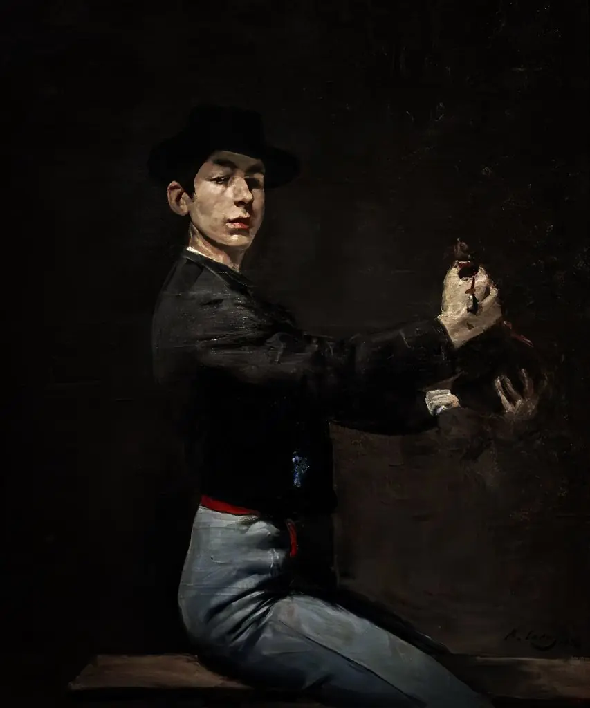 Self-portrait, by Ramon Casas