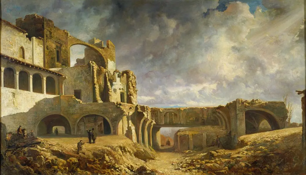 Ruins of the Palace, by Ramon Martí Alsina