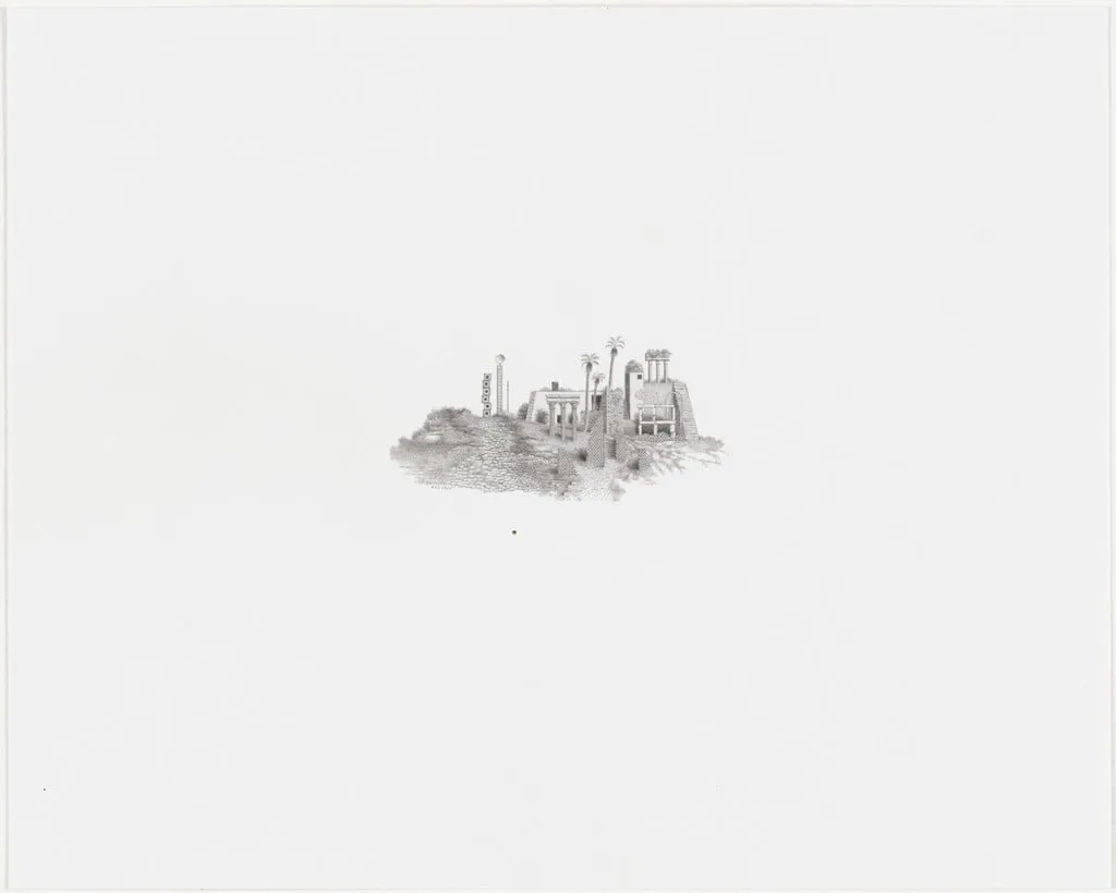 Untitled, by Randall Sellers, graphite, 2003
