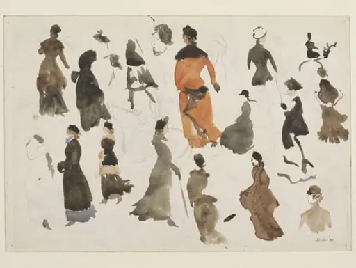 Brighton Ladies, by Randolph Caldecott