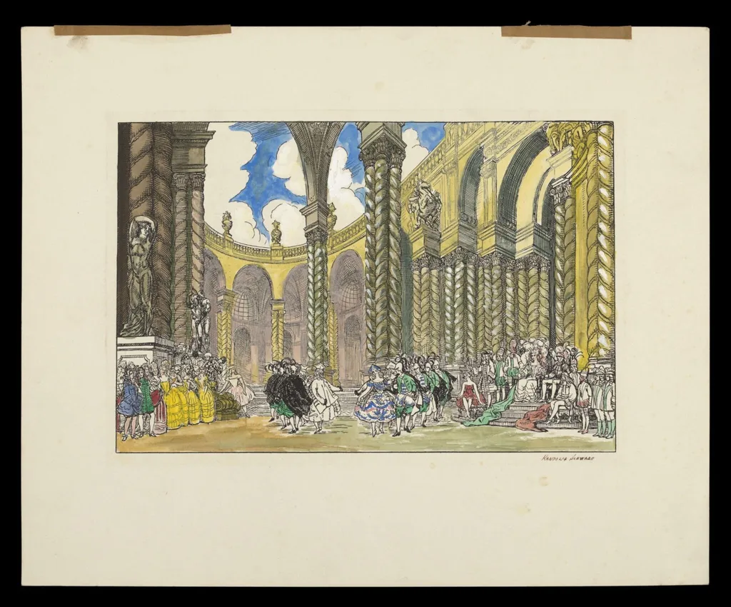 H Beard Print Collection, by Randolph Schwabe