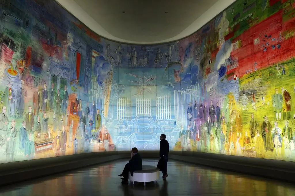 La Fée Électricité, by Raoul Dufy