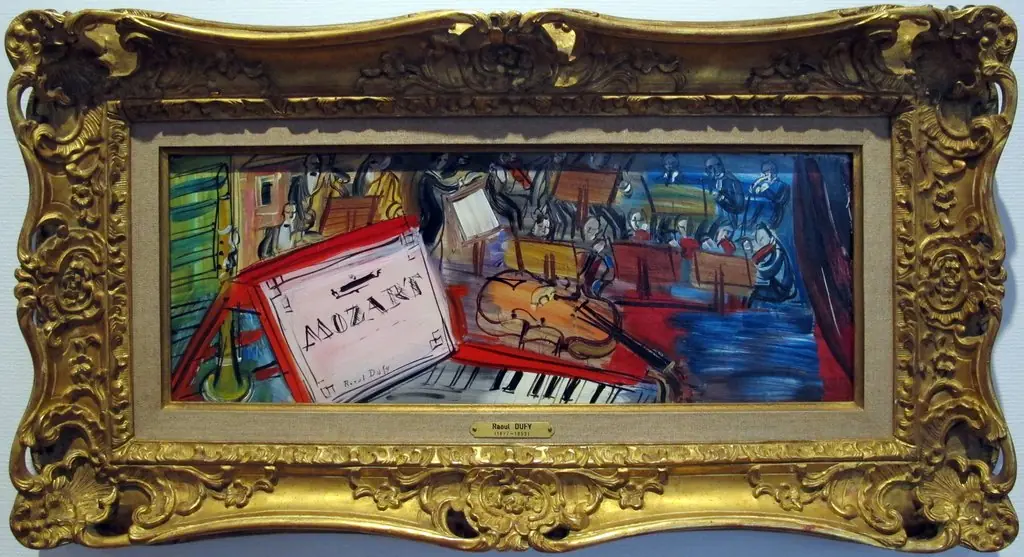 Mozart, by Raoul Dufy