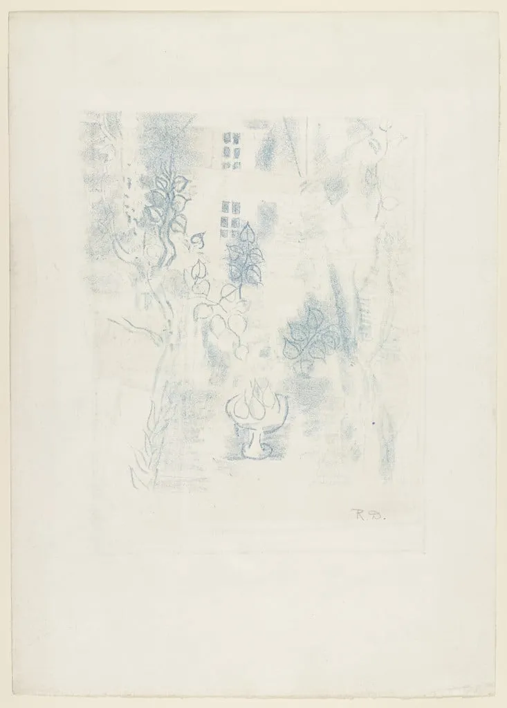 Untitled, by Raoul Dufy, ink, 1892