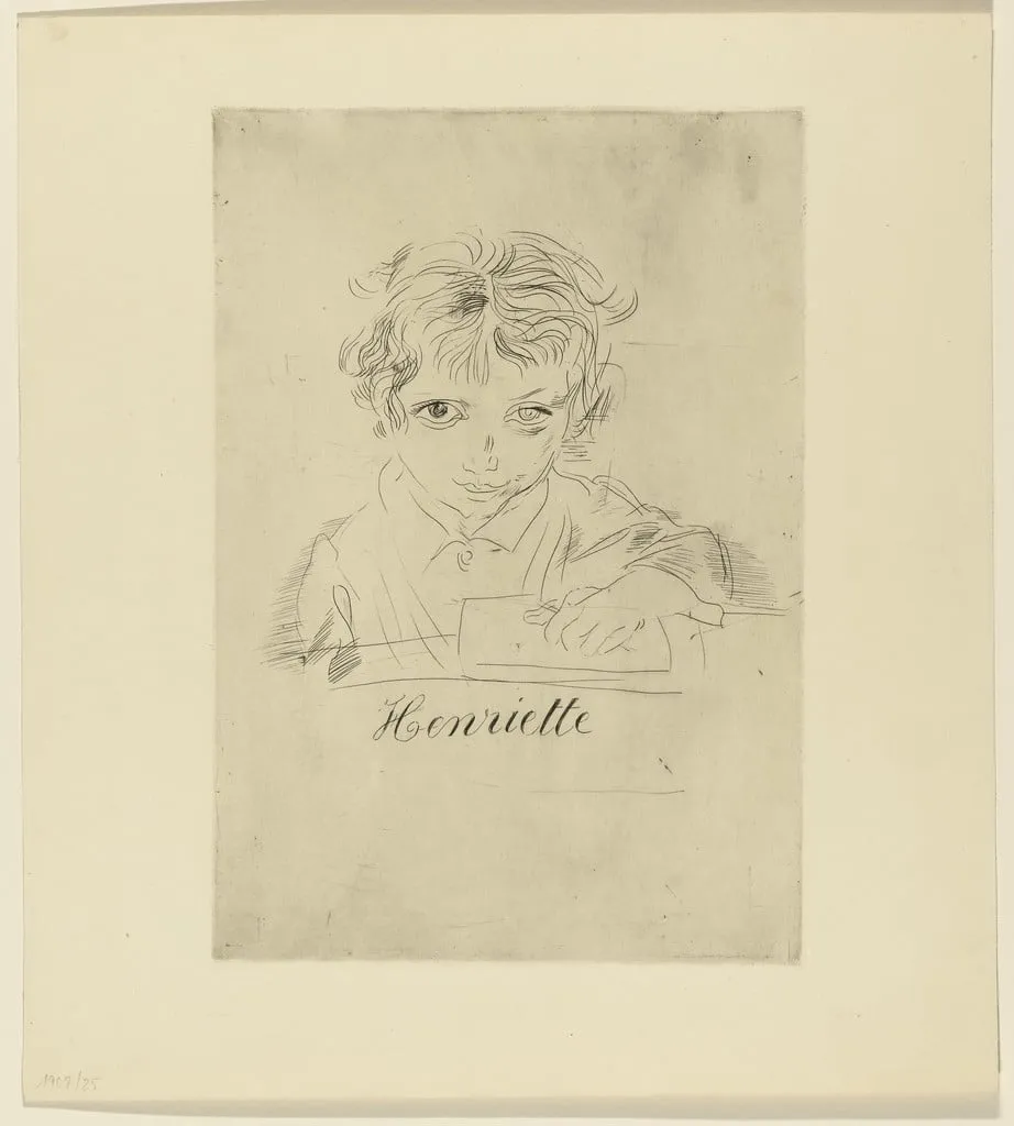 Untitled, by Raoul Dufy, ink, 1927
