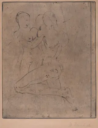Rape II (Raub II, Weib halb)