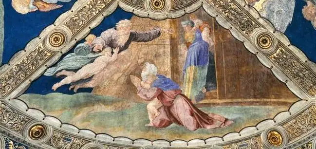 Apparition of God to Noah, by Raphael