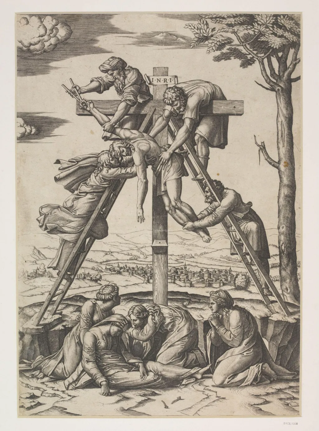Christ taken down from the Cross, by Raphael, 1490