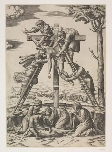 Christ taken down from the Cross, by Raphael