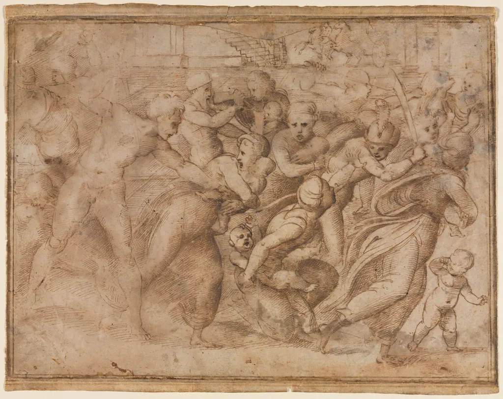 Copy of Raphael's Massacre of the Innocents, by Raphael, 1510