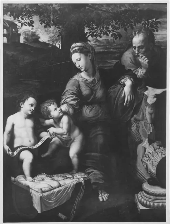 Heilige Familie unter der Eiche (Kopie nach), by Raphael