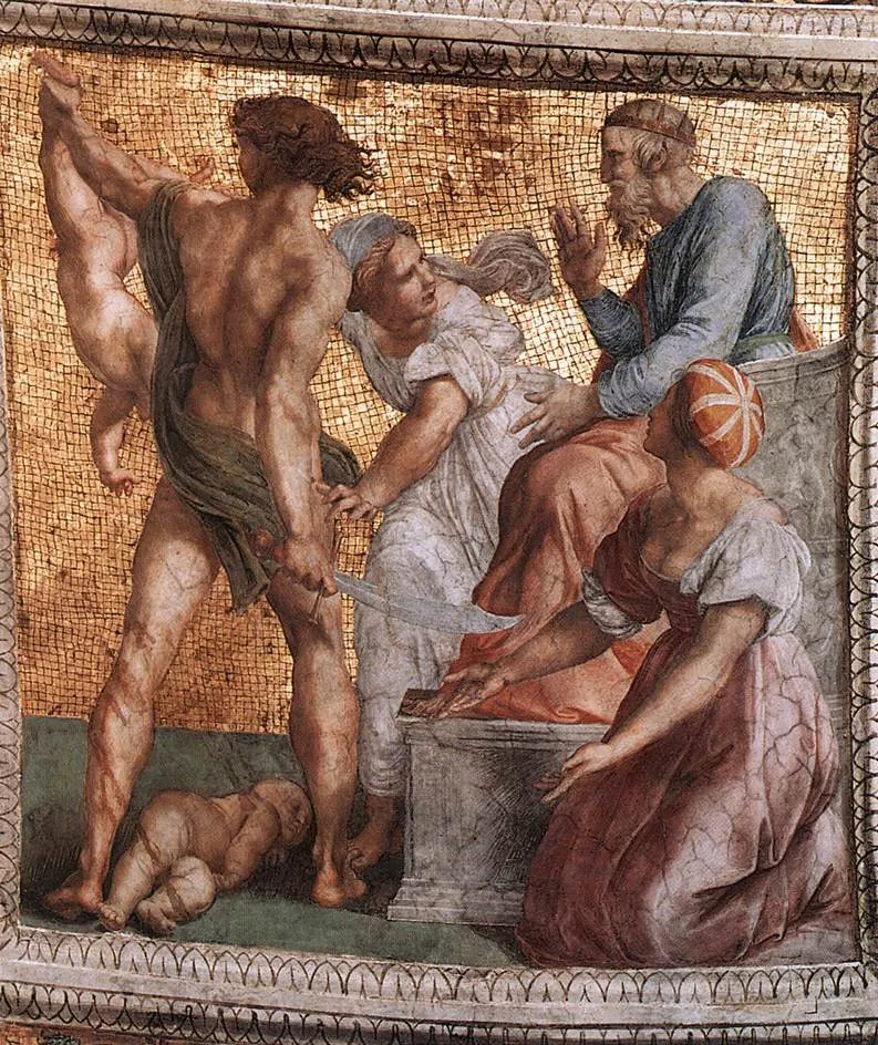 Judgement of Solomon, by Raphael, unspecified, 1508
