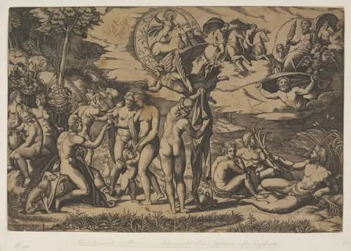 Judgment of Paris, by Raphael