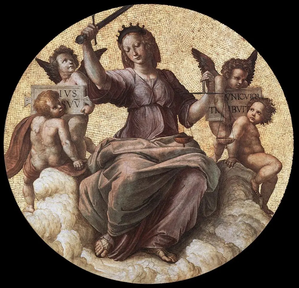 Justice, by Raphael