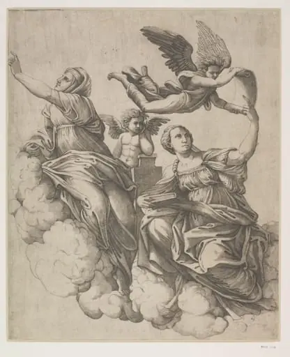 La Théologie et la Métaphysique, by Raphael