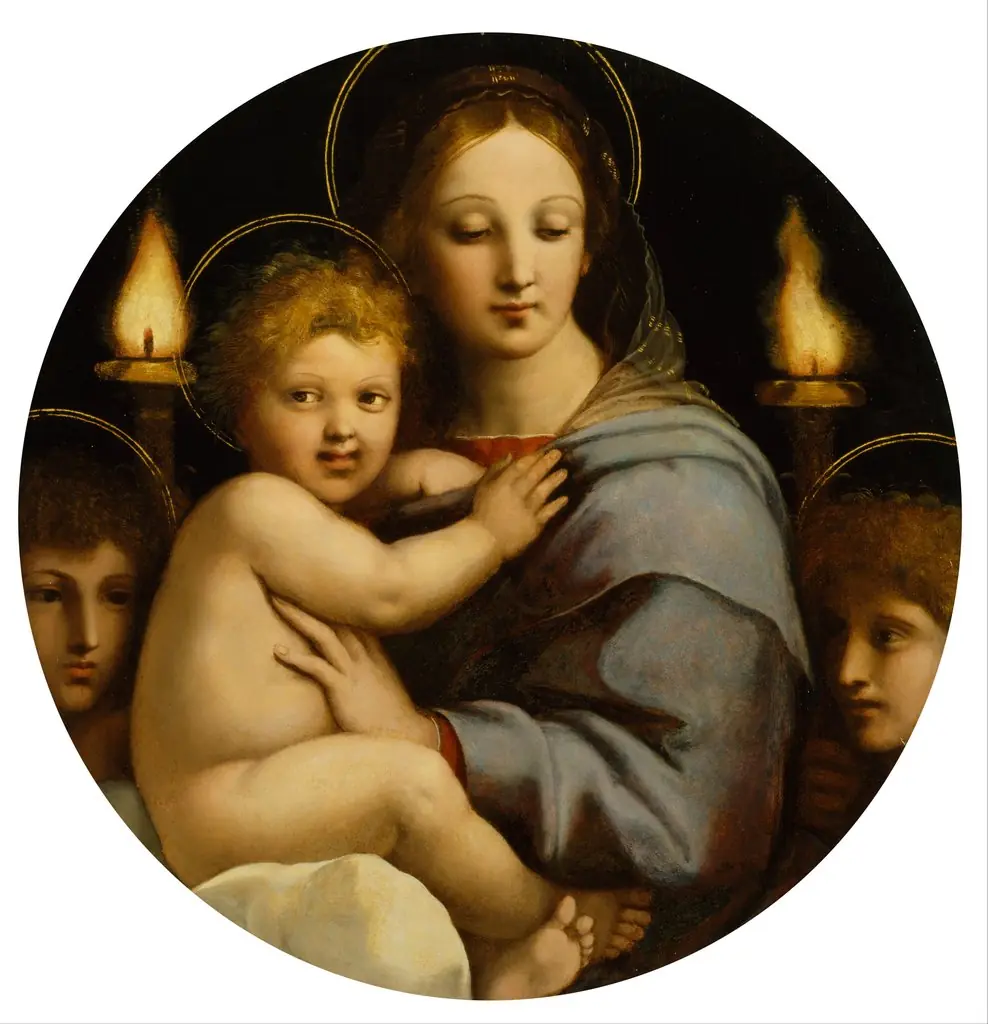 Madonna of the Candelabra, by Raphael