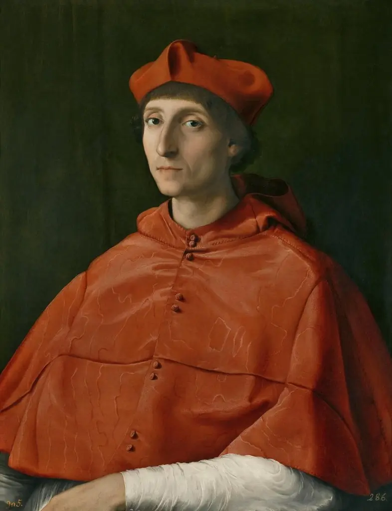 Portrait of a Cardinal, by Raphael