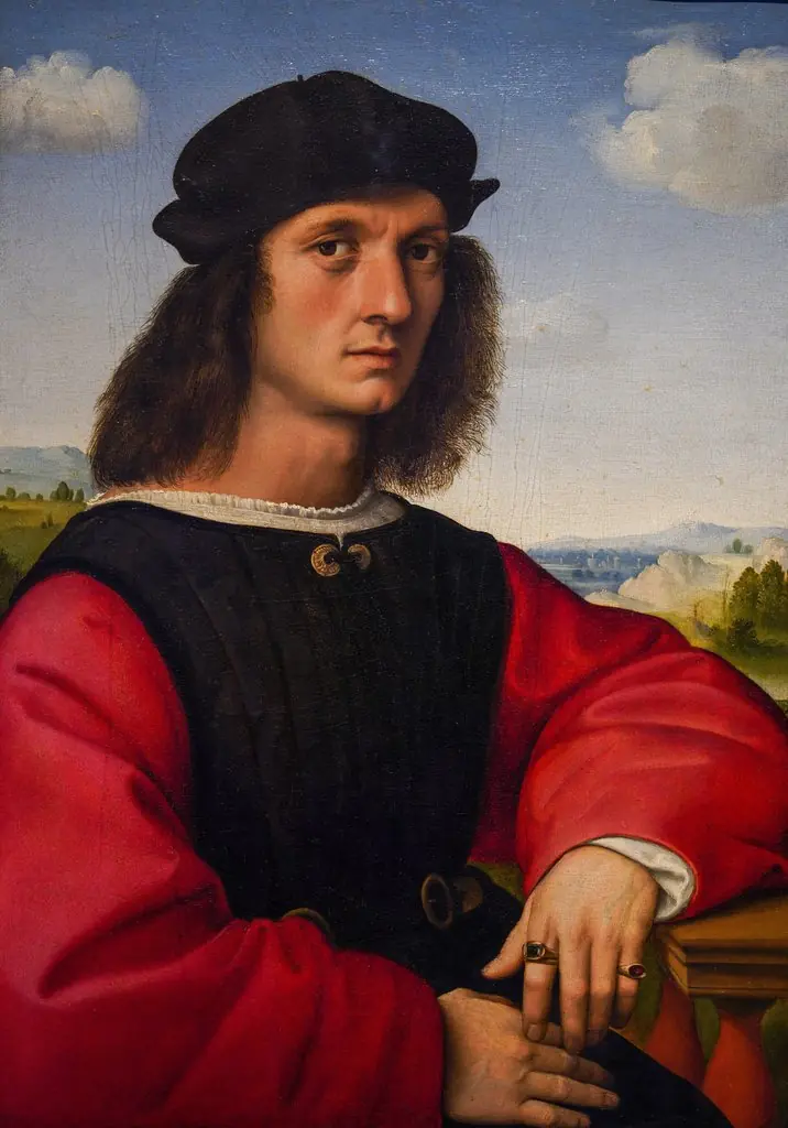 Portrait of Agnolo Doni, by Raphael