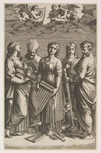 Saint Cecilia, by Raphael