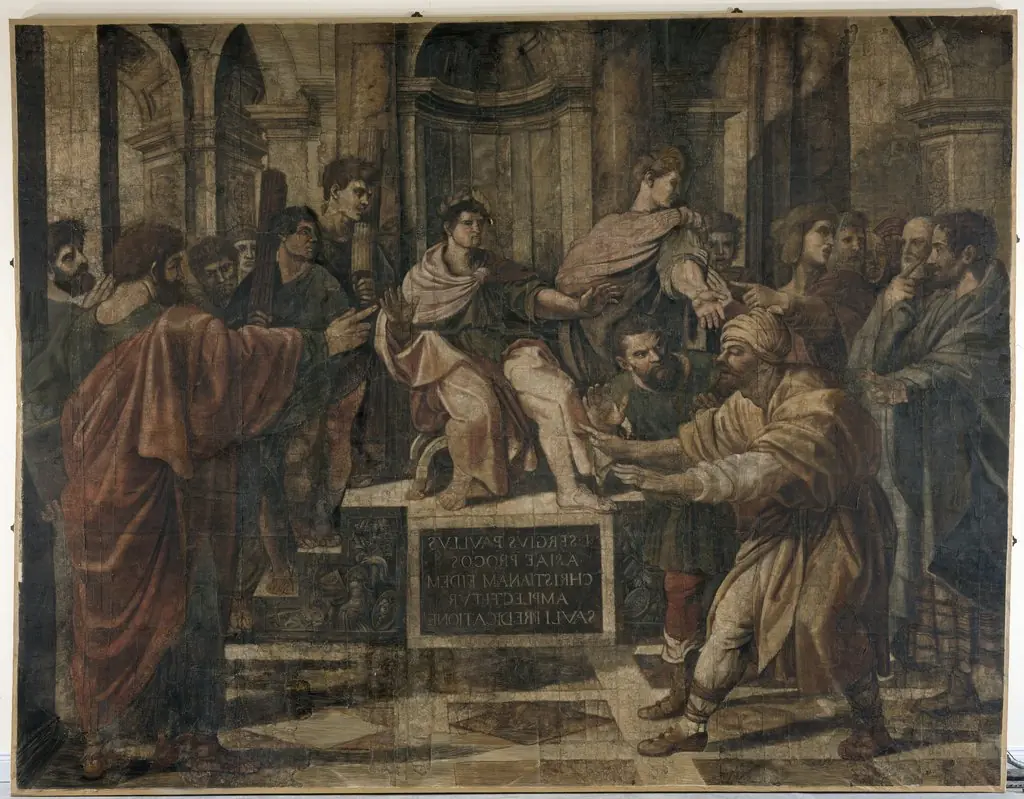 The Blinding of Elymas, by Raphael