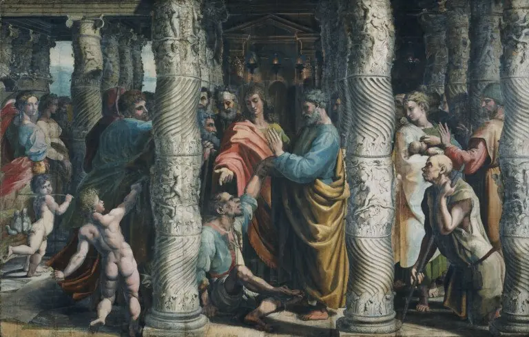 The Healing of the Lame Man