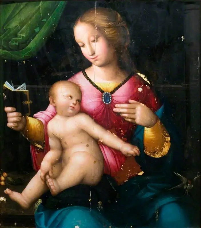 The Madonna and Child with a Goldfinch, by Raphael
