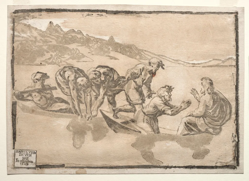 The Miraculous Draught of Fishes, by Raphael, 1509