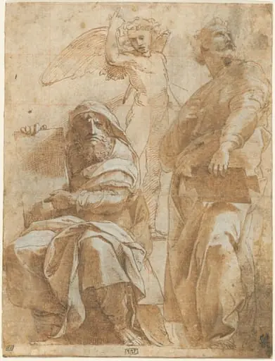 The Prophets Hosea and Jonah, by Raphael