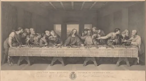 The Last Supper, by Raphael Morghen