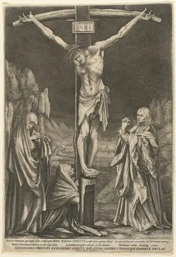 The Small Crucifixion, by Raphael Sadeler I