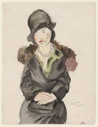 Untitled, by Raphael Soyer