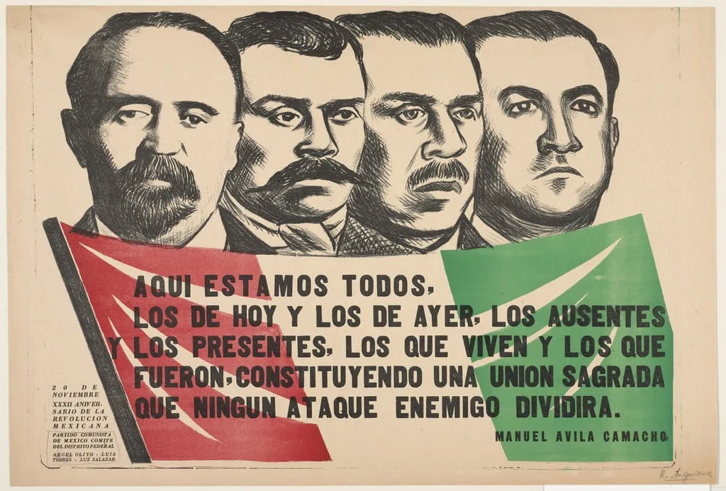 Untitled, by Raúl Anguiano, ink, 1943