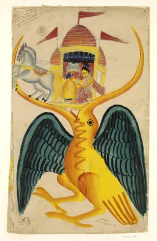 Ravana, Sita and Jatayu