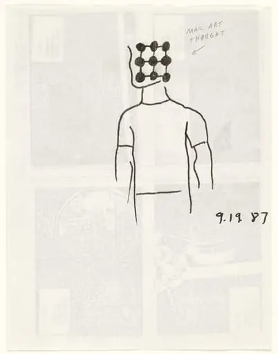 Untitled, by Ray Johnson