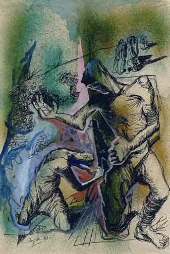 Allegorical Composition, by Ray Taylor