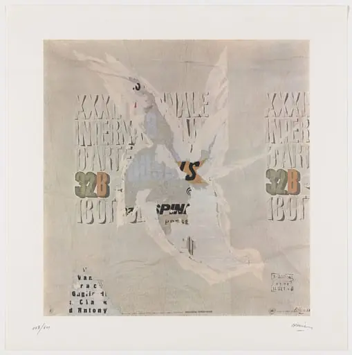 Untitled, by Raymond Hains
