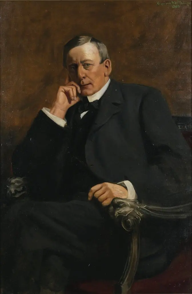 Portrait of William Rolleston, by Raymond McIntyre