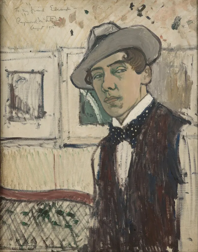 Self portrait, by Raymond McIntyre
