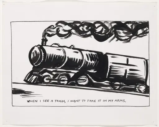Untitled, by Raymond Pettibon